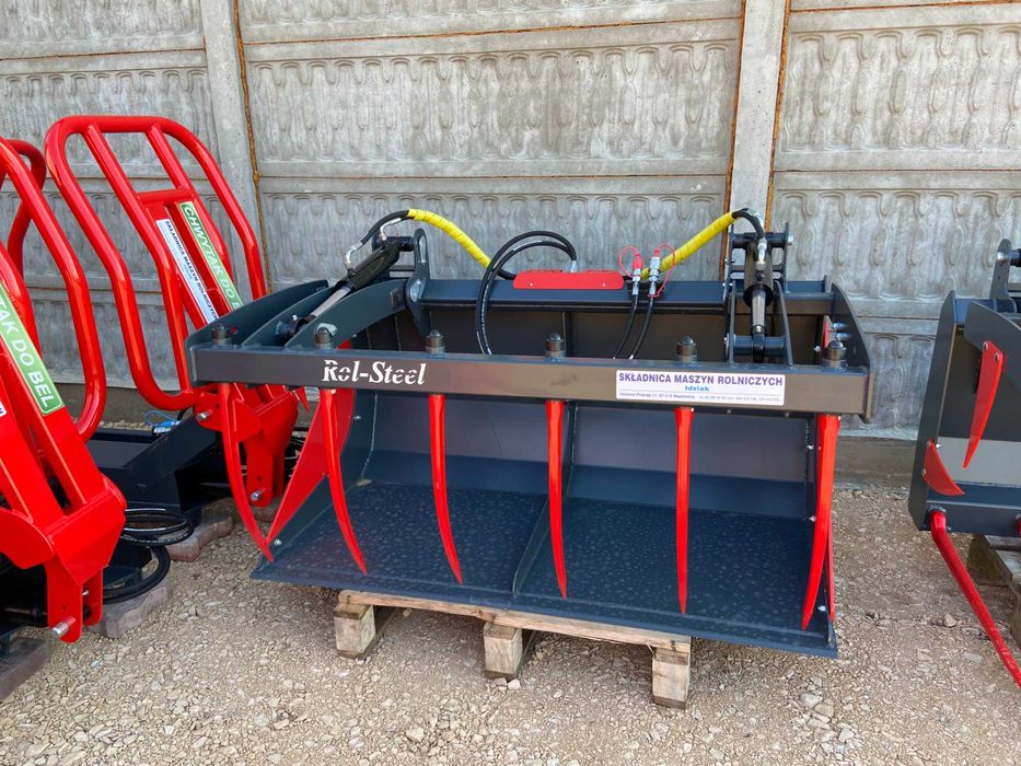 Krokodyl obornika łyżko-krokodyl na euro-ramke 1,2m - 2,4m -PROMOCJA-