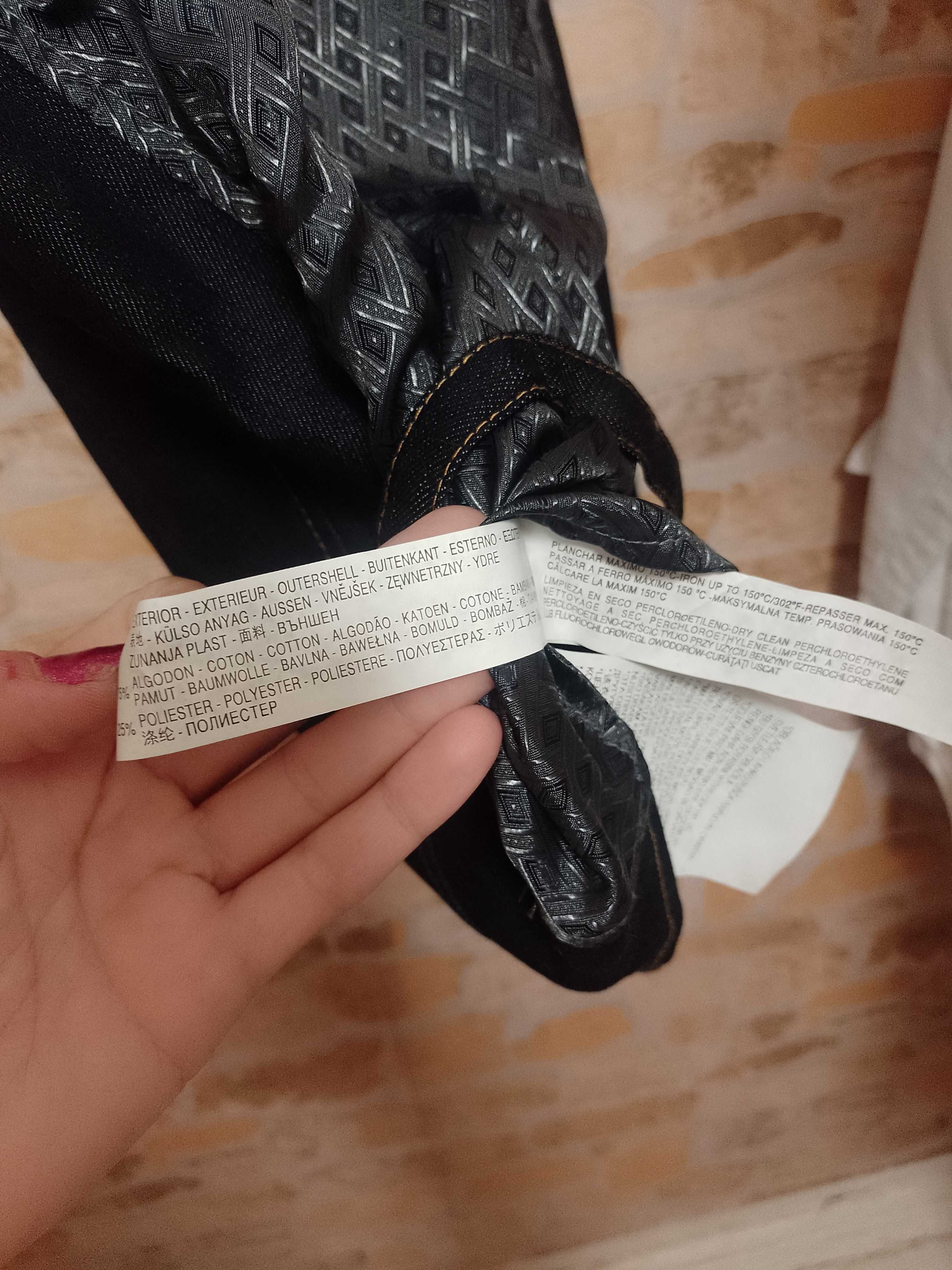 (S) ZARA/ Dżinsowa kamizelka garniturowa z Londynu, NOWA