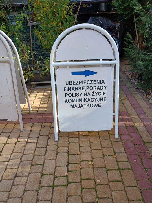Potykacze reklamowe 1,25 x 0,70