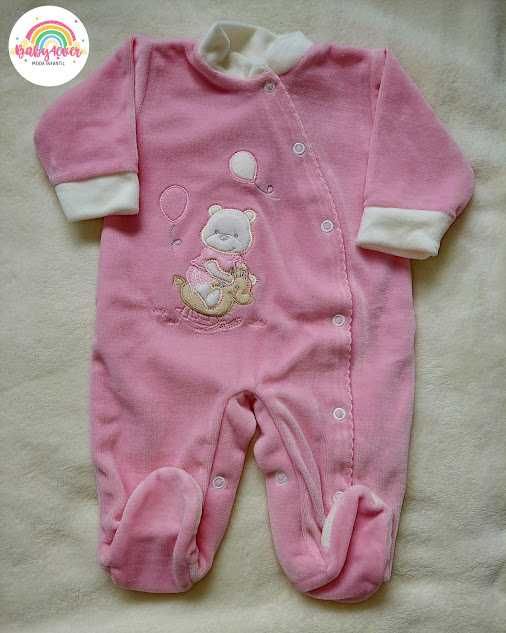 Babygrow para bebé em Rosa