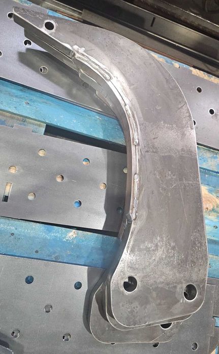 Ząb łapa głębosza 630mm + mocowanie + dłuto + wzmocnienie cały komplet