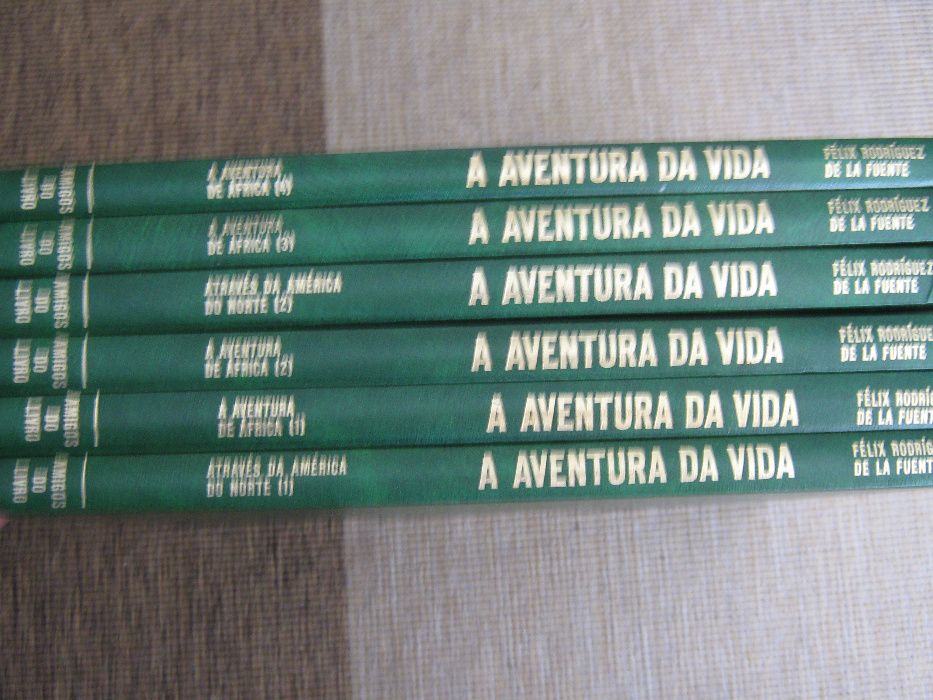 Coleção de livros a aventura da vida