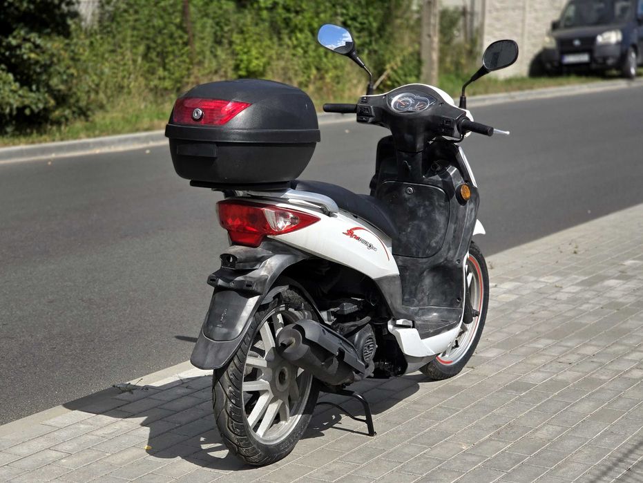 Sym Symphony na dużych kołach 50 4t z kufer