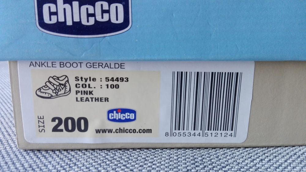 Sapatos menina Chicco nº20 em muito bom estado