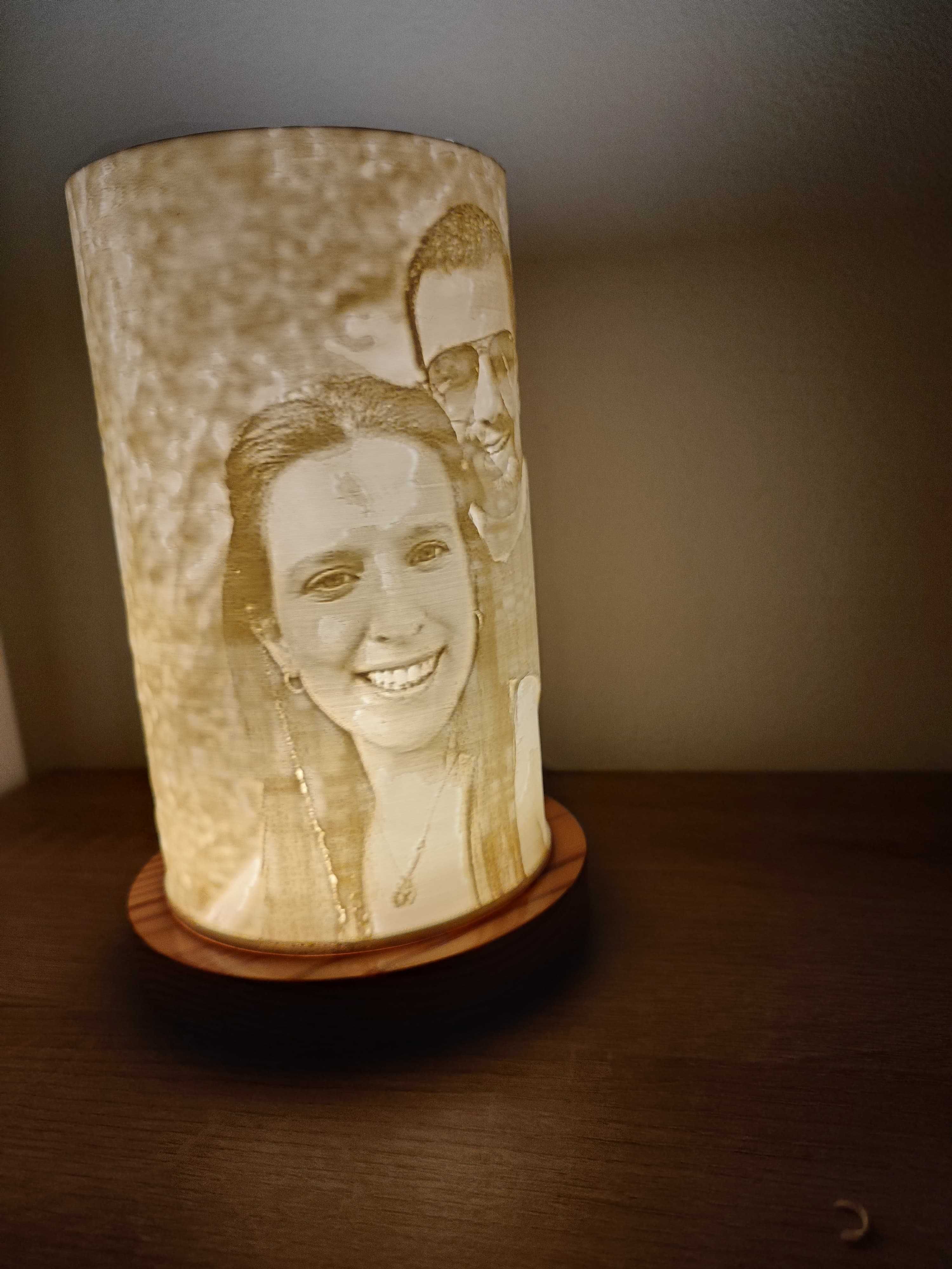 Luminárias em litografia