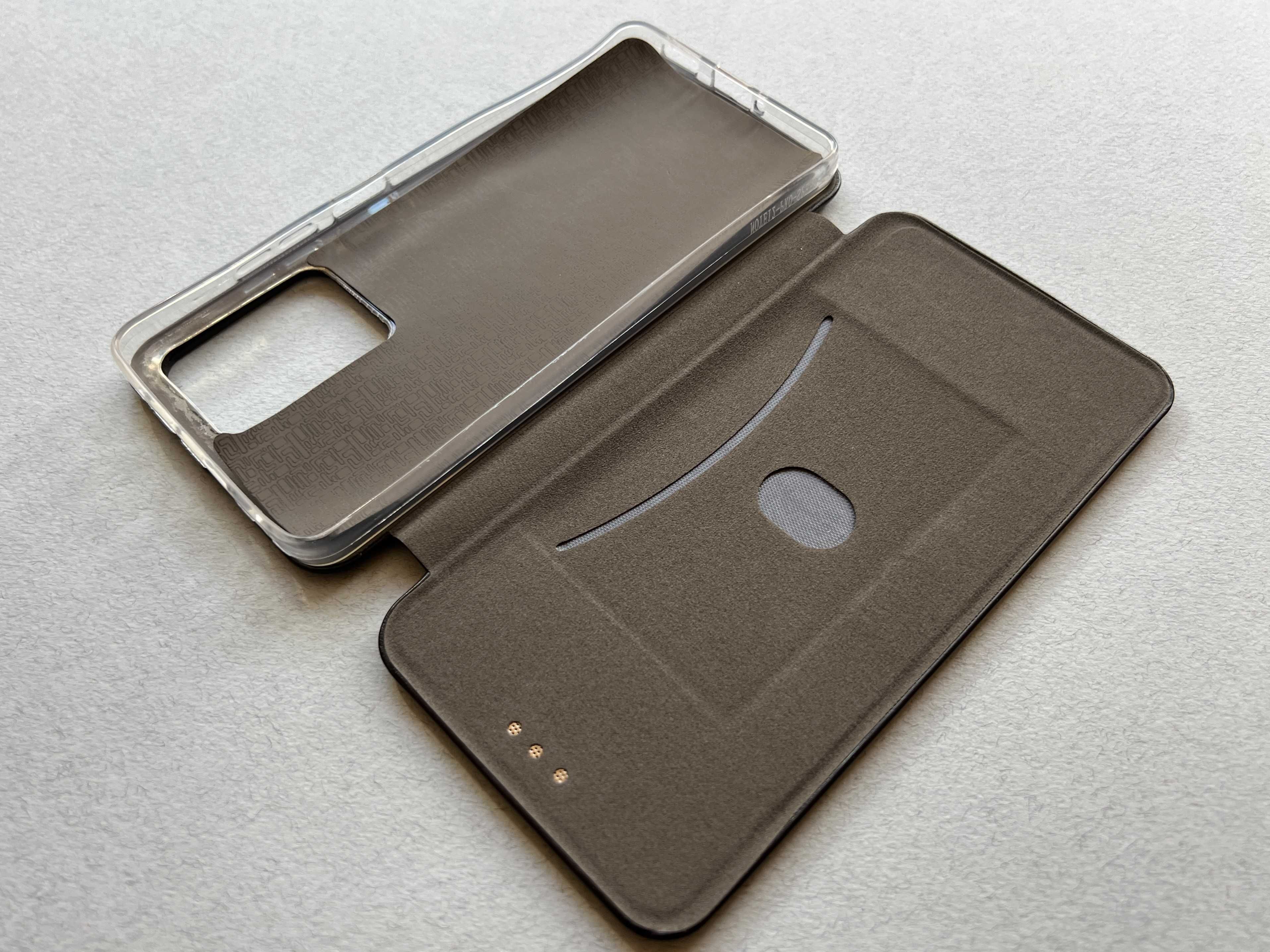 Poco X5 Pro чохол книжка Baseus еко шкіра слоти для карт чорний чехол