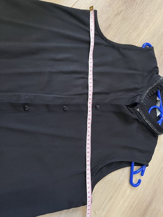 Koszula damska r. M z kolnierzykiem cekiny