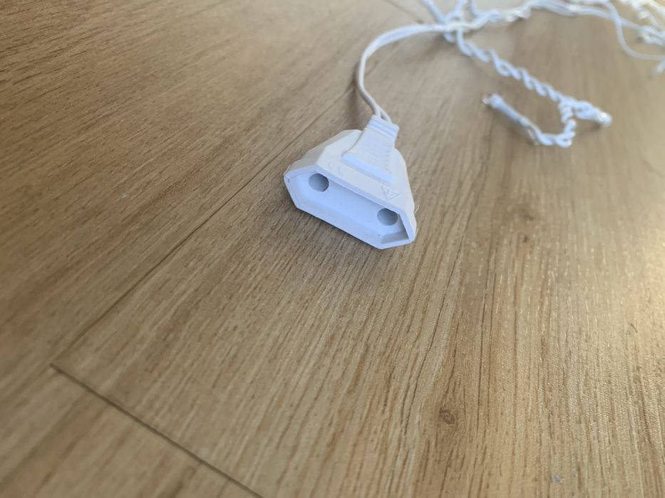 Sople lodu lampki świąteczne 4m barwa zimna ip44 na zewnątrz wewnątrz