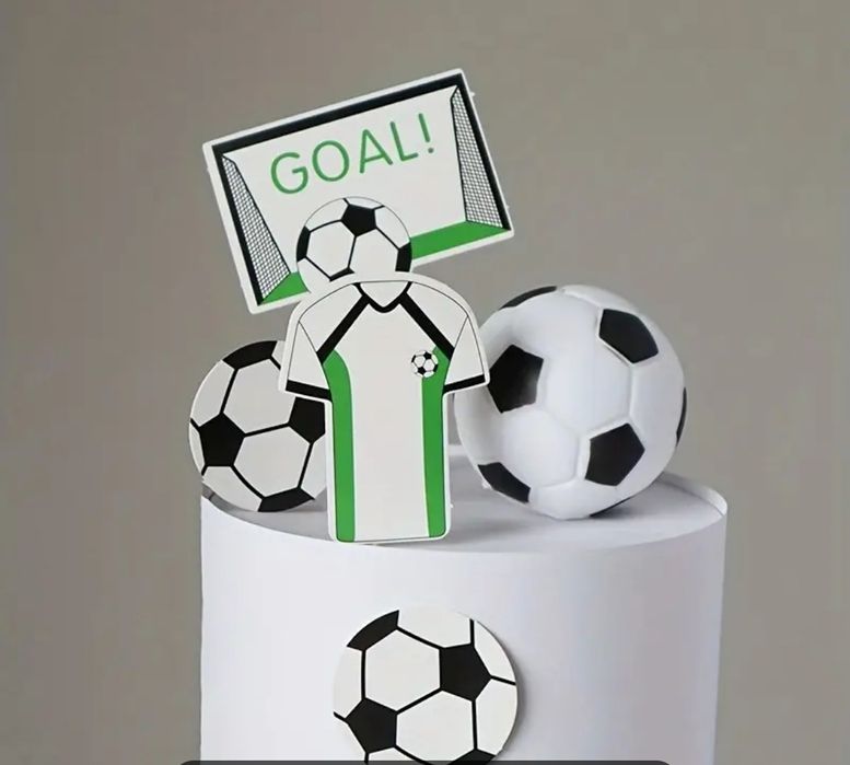 Ozdoby na tort urodzinowy Piłka nożna