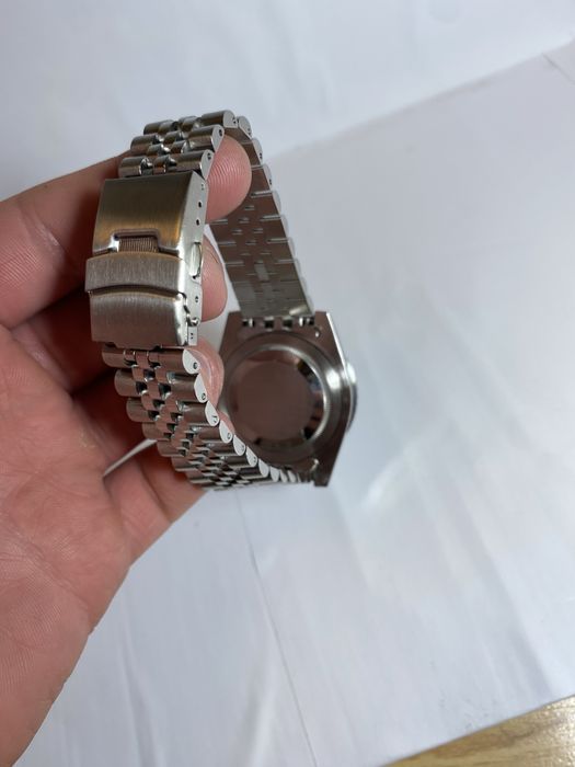 Zegarek automatyczny Seiko mod submariner bialo zloty nh35 tanio!!