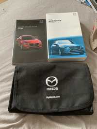 Mazda 3 сервісна книга + сумка