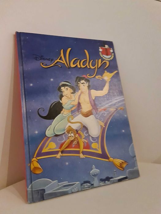 książka Walt Disney Aladyn Egmont lata 90