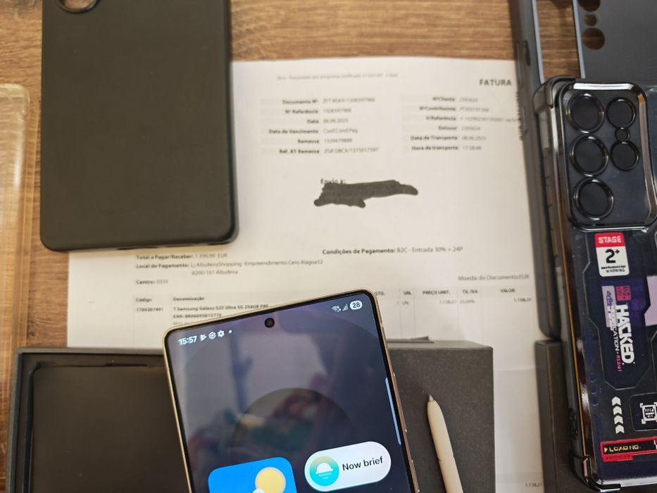 Samsung S25 Ultra 12GB/256GB Dual Sim Preto Titanium  Seminovo C/Ga