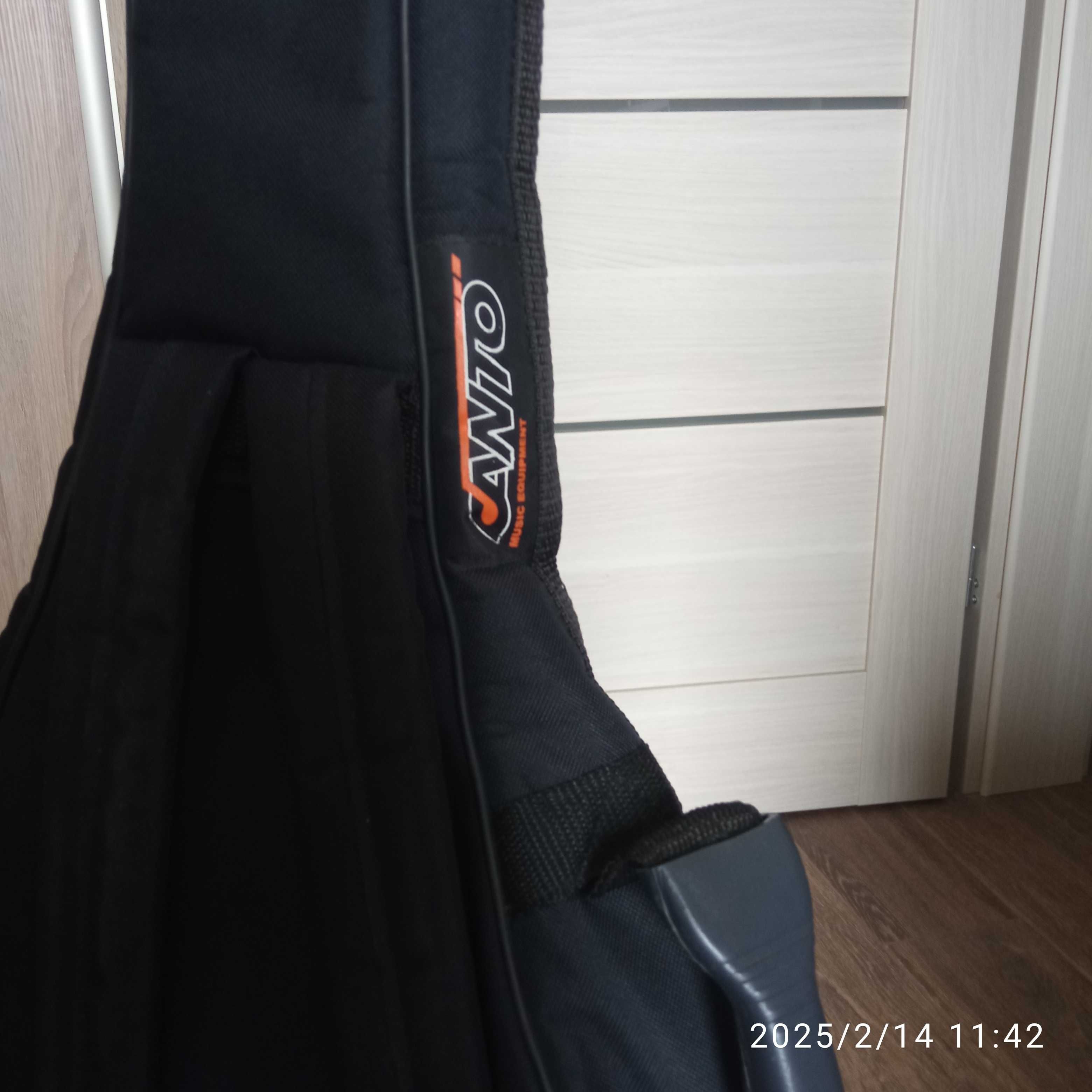 gitara elektroakustyczna Crafter HTC-24EQ/NT+piankowy pokrowiec+stojak