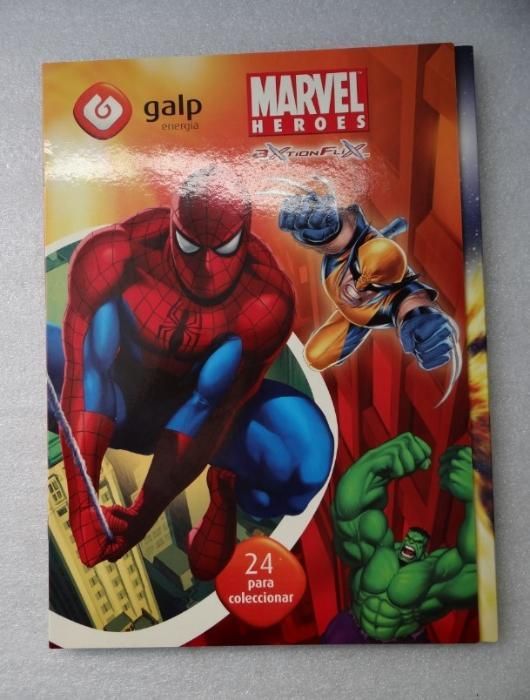 Caderneta Heróis da Marvel (COMPLETA)
