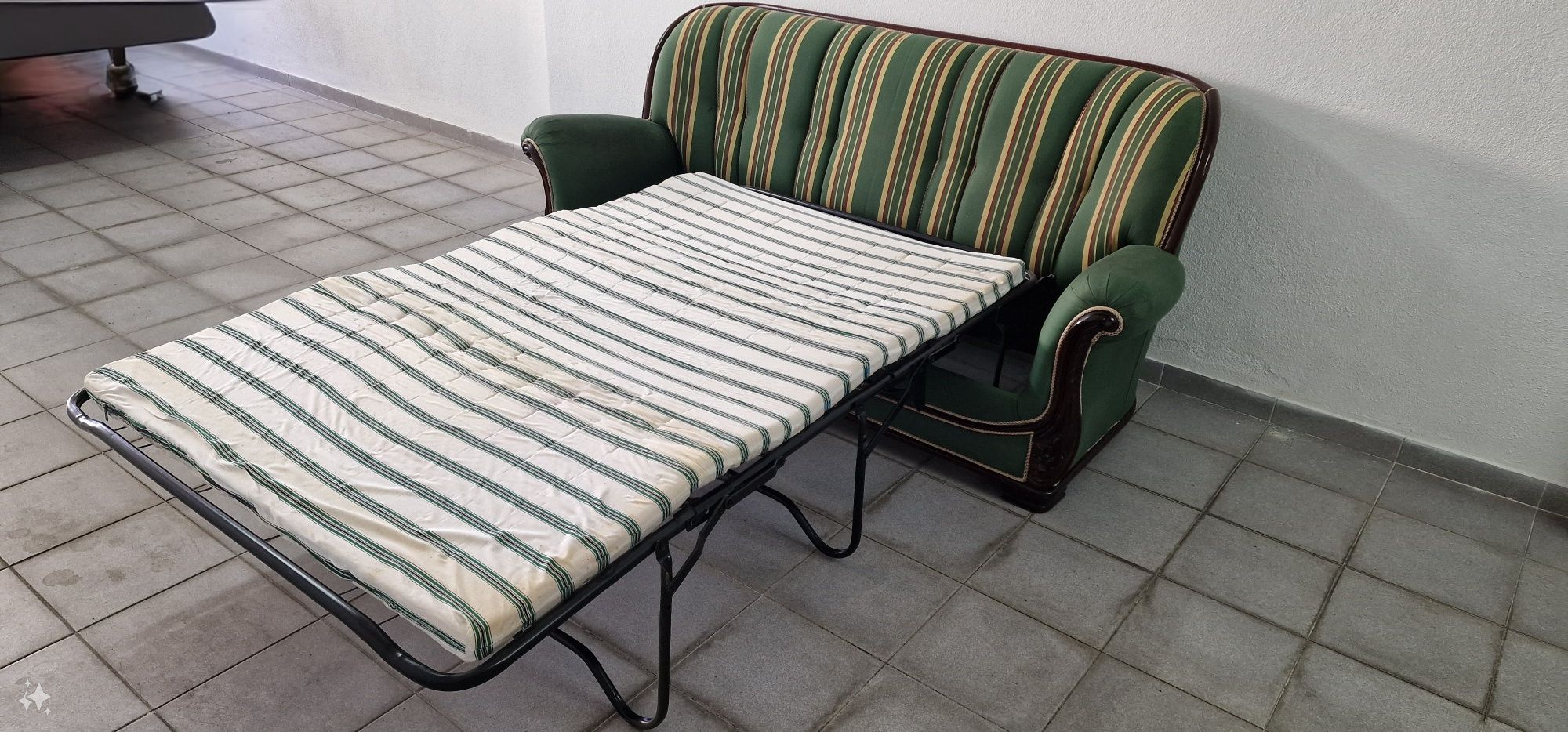 Cj. Sofá Cama + 2 Cadeirões