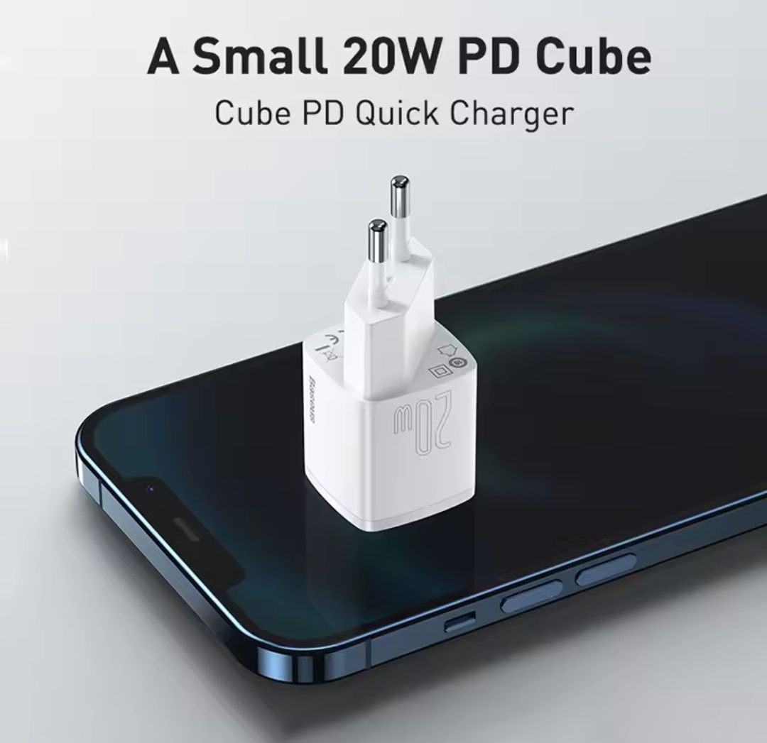 Зарядний пристрій Baseus 20w GaN 5 Pro. Швидка зарядка
