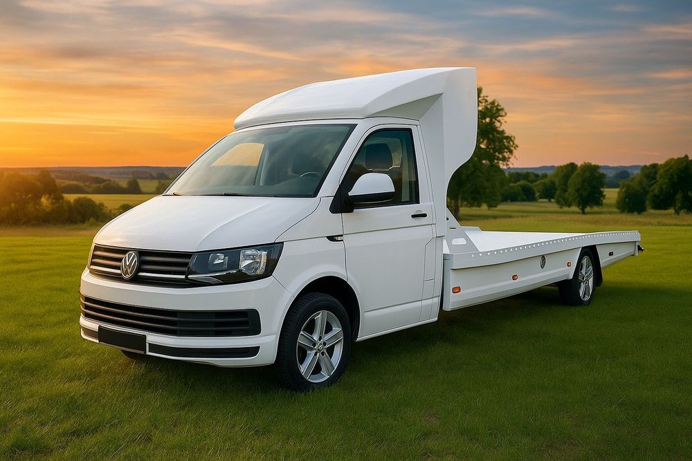 Volkswagen Transporter  Autolaweta autopomoc aluminium sypialnia