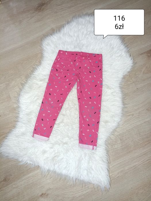 Spodnie rozmiar 116