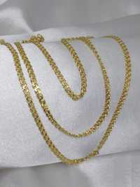 Złoty łańcuszek, złoto 585, 60 cm (57)