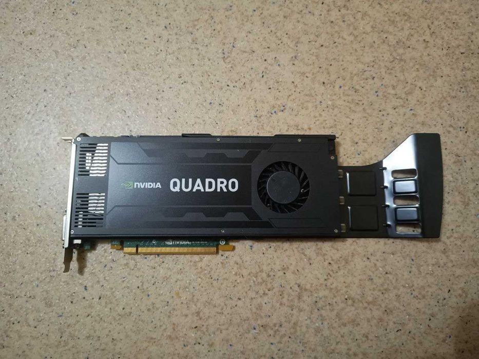 Продам проф відеоадаптер Nvidia Quadro K4000 3Gb GDDR5 192bit