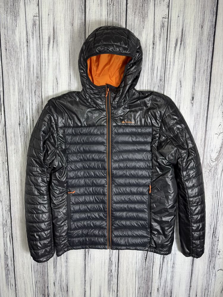 Куртка пуховик оригинал чёрная quechua размер 2xl