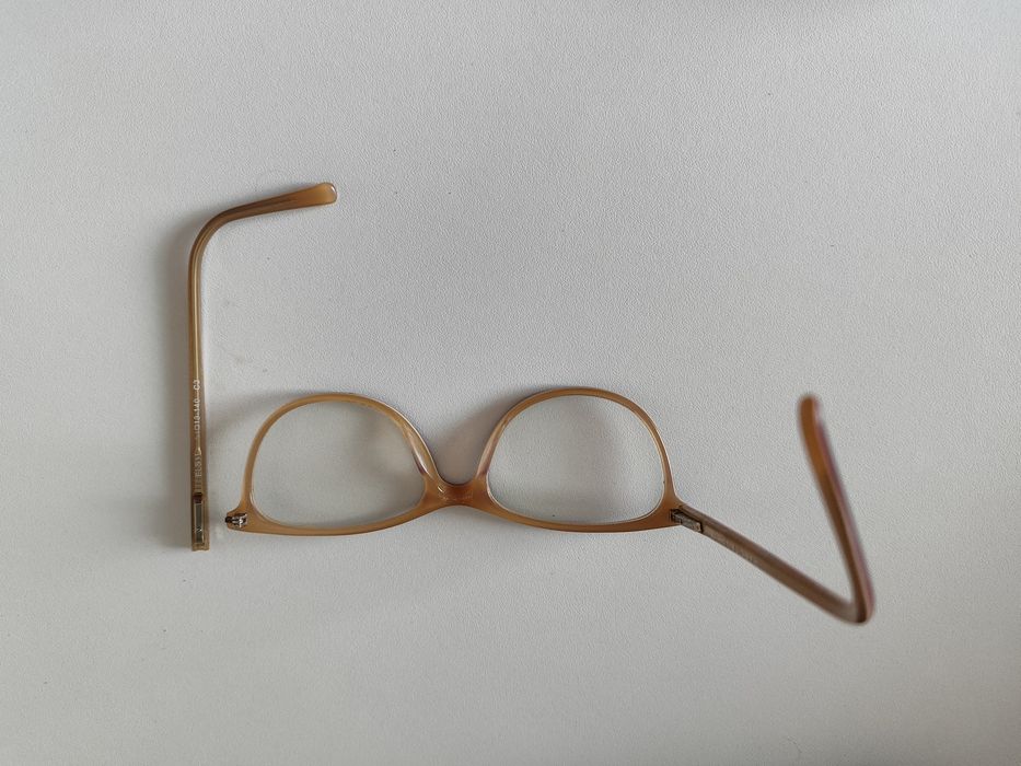 Okulary korekcyjne OL -1,5 OP -0,75 burgundowe bordowe kobiece klasyk