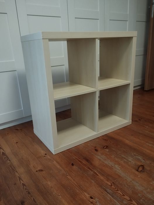 Regal Kallax Ikea - dąb, 77x77cm