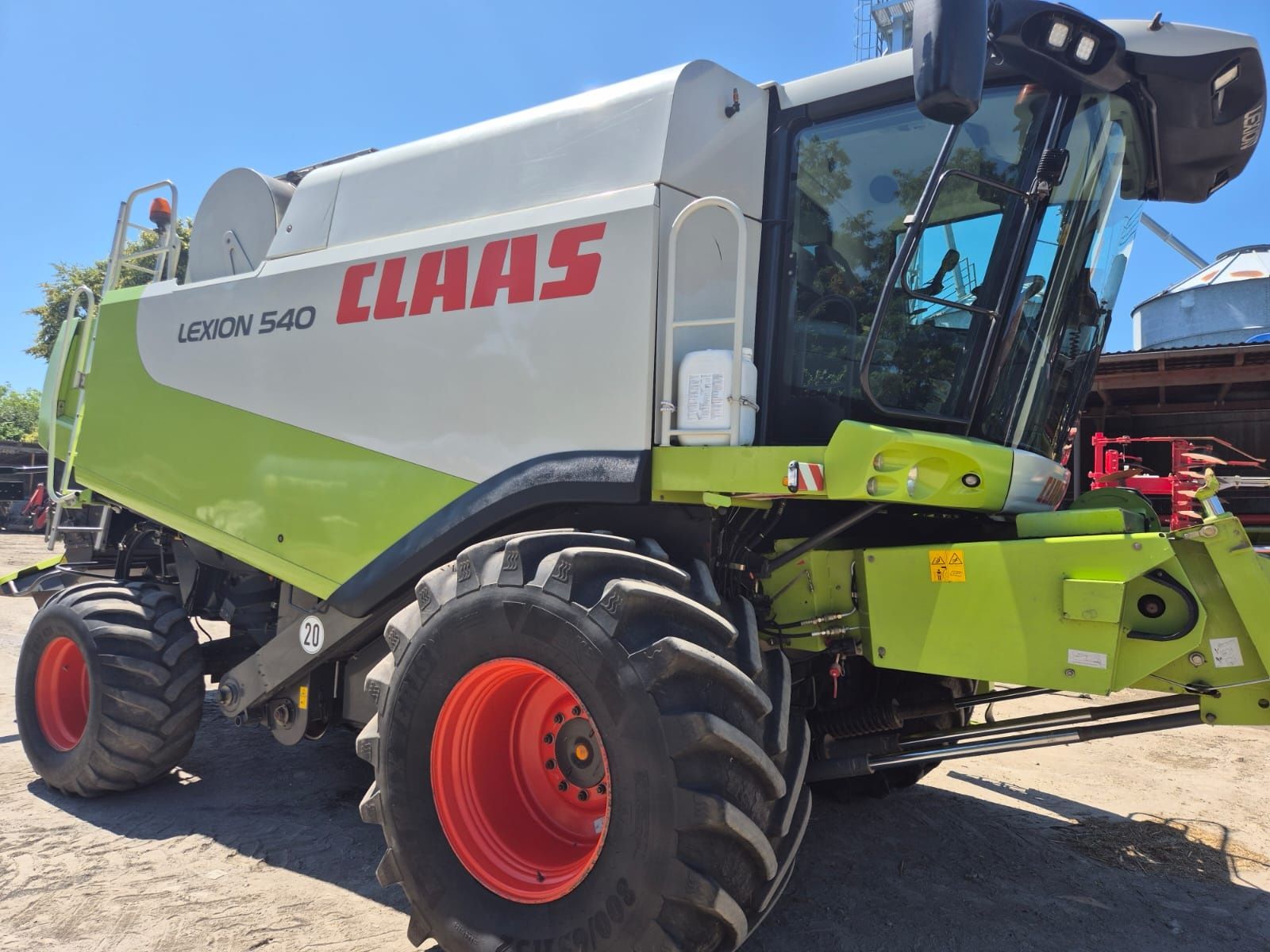 Claas lexion 540 V660 CAT