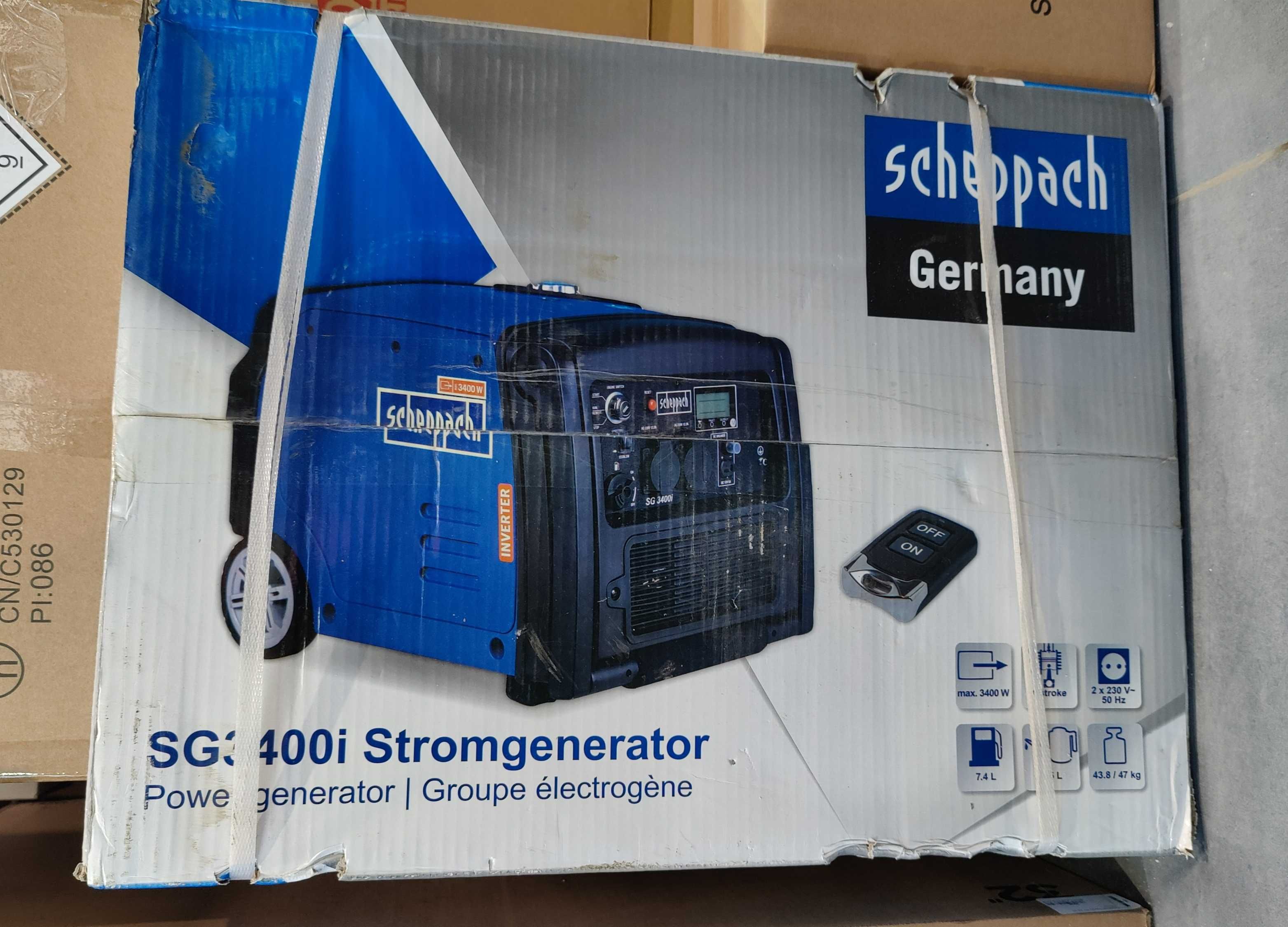 Інверторний генератор Scheppach SG3400i 3.4 кВ
