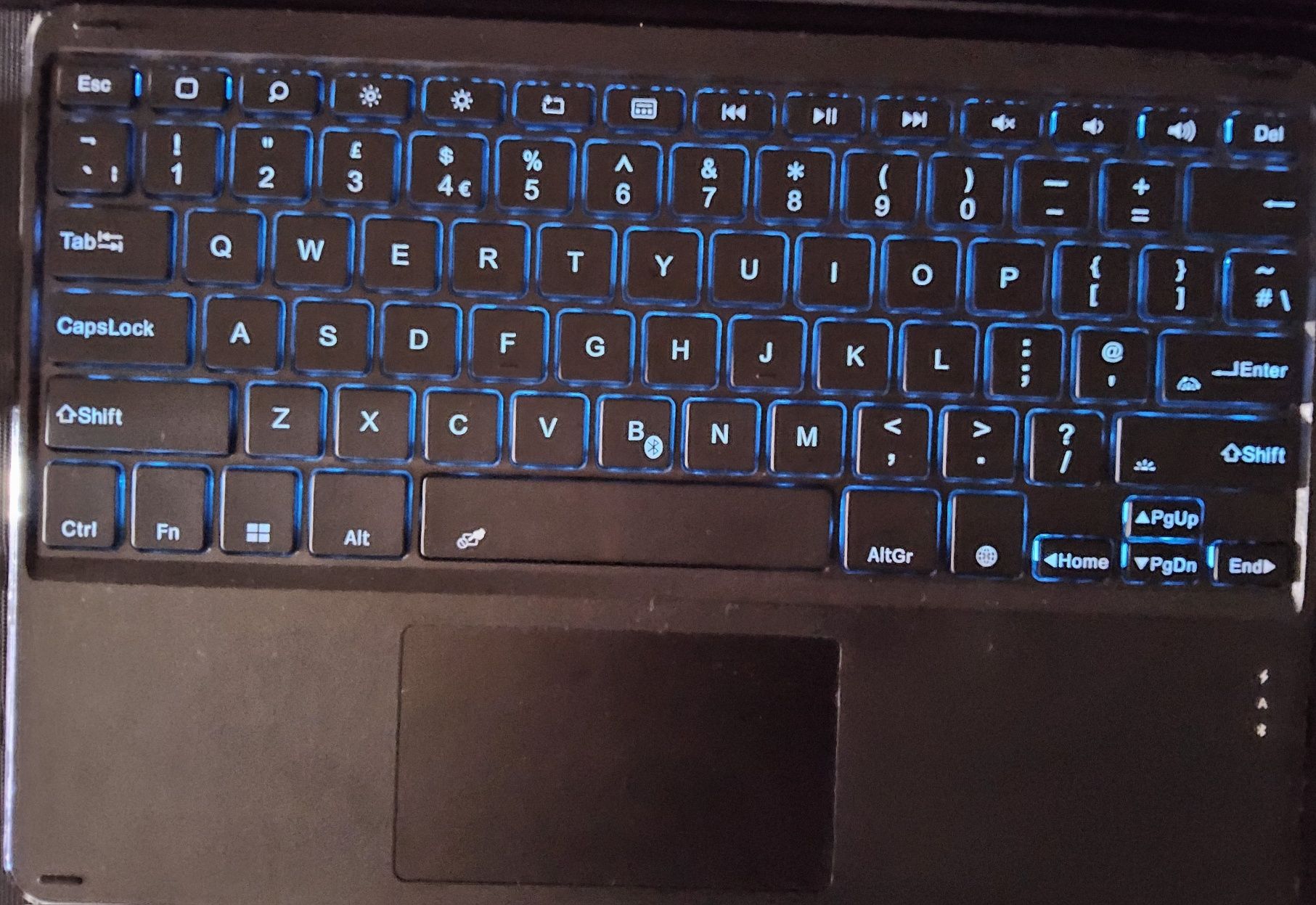 Capa teclado Samsung S8 ultra Led