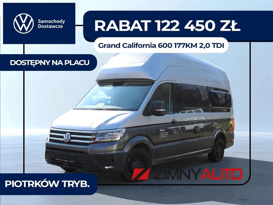 Volkswagen California Grand 600 DEMO | 177KM 2,0 l TDI EURO VI-e SCR 2022r