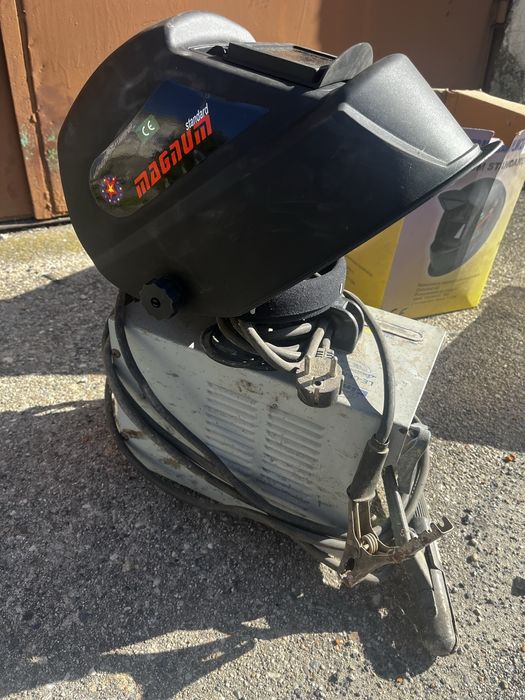 Spawarka Einhell maska spawalnicza