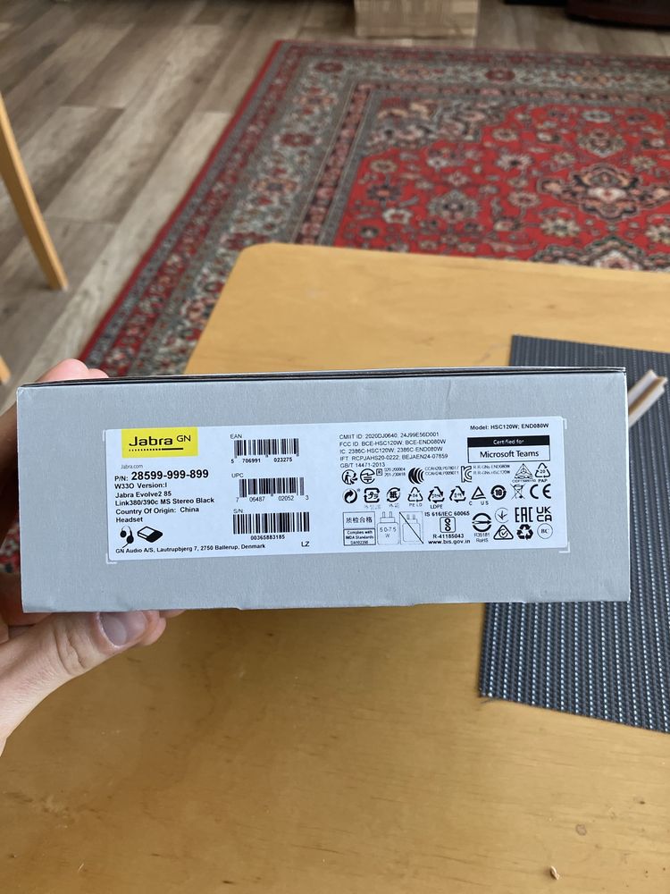 Słuchawki Jabra Evolve2 85 /Nowe