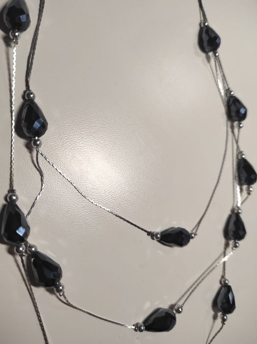 Красивое украшение на шею, колье, намисто, буси,силянка ручної роботи