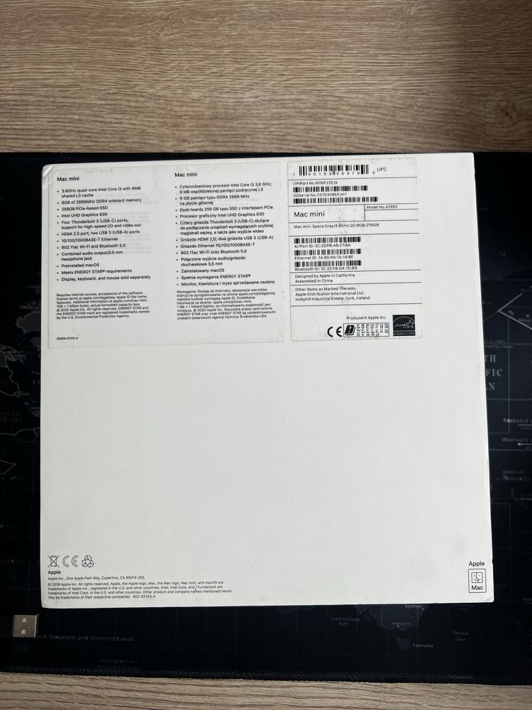 Mac mini 2018 i3, 16GB RAM