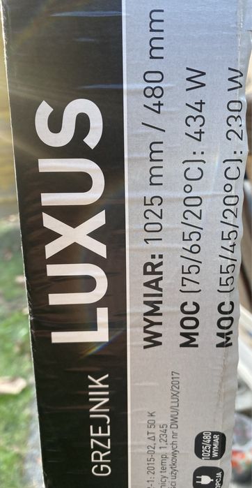 Grzejnik Kaloryfer łazienkowy Lexus Equation beż strukturalny NOWY