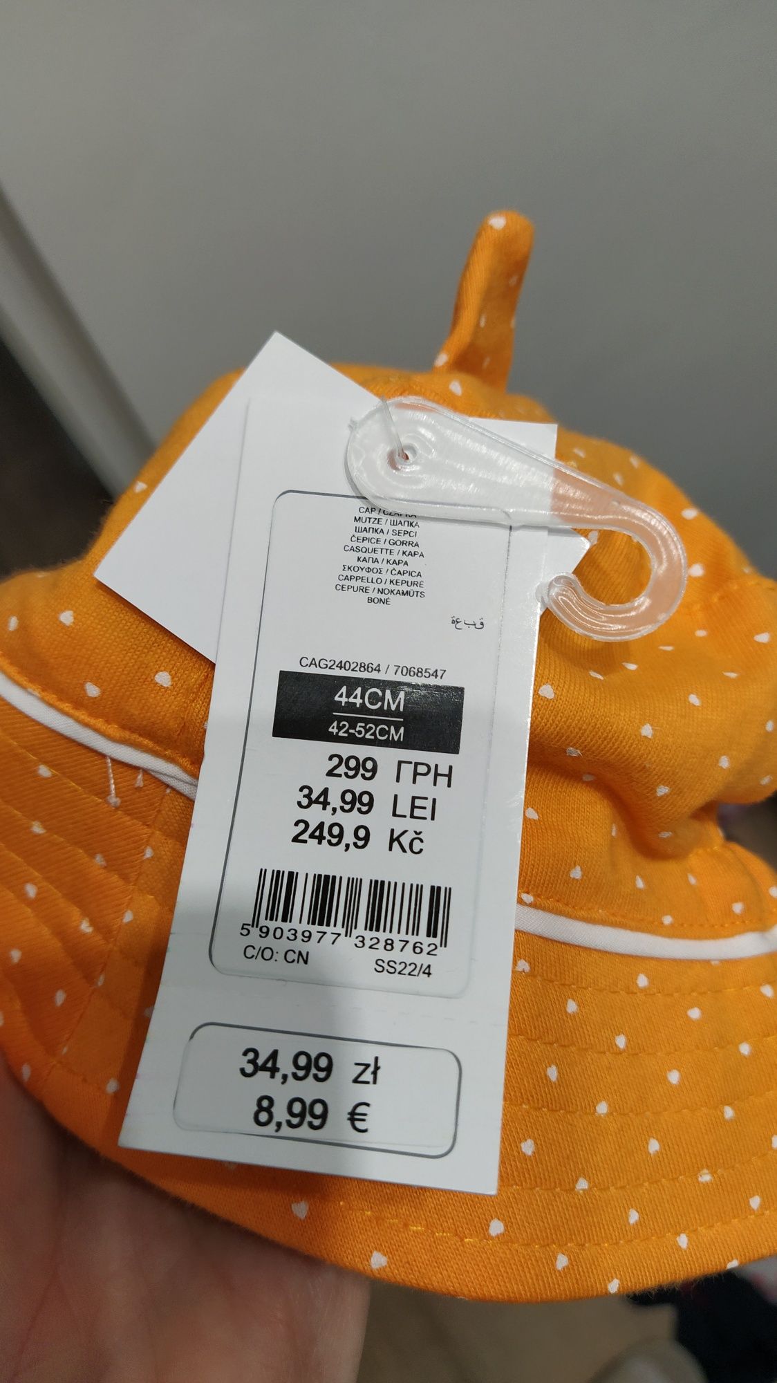 Kapelusz czapka kotek