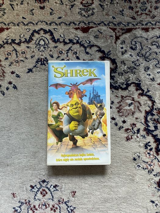 Kazeta vhs shrek