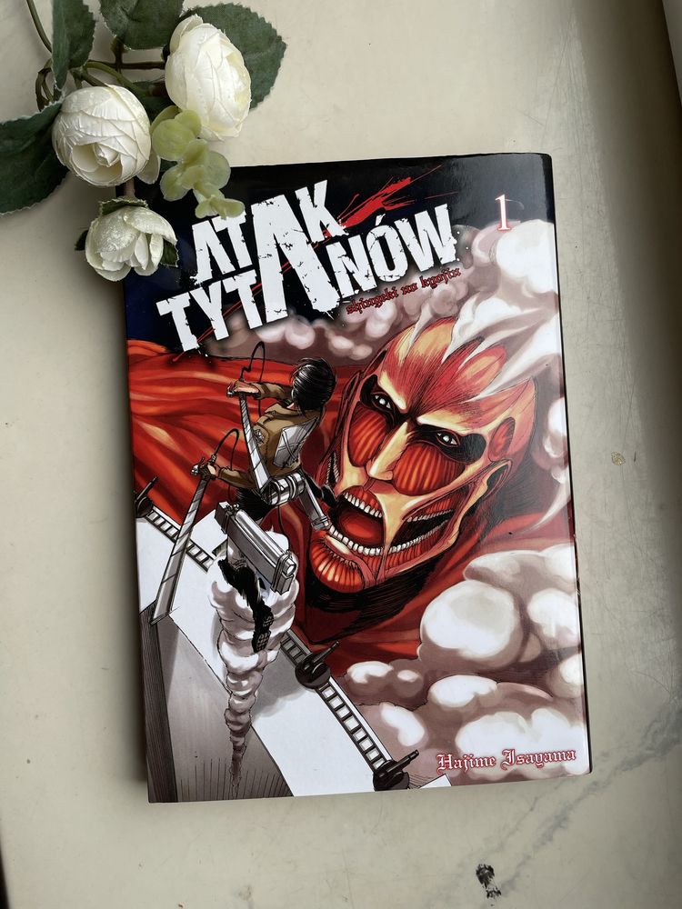 Manga książka Attack On Titan