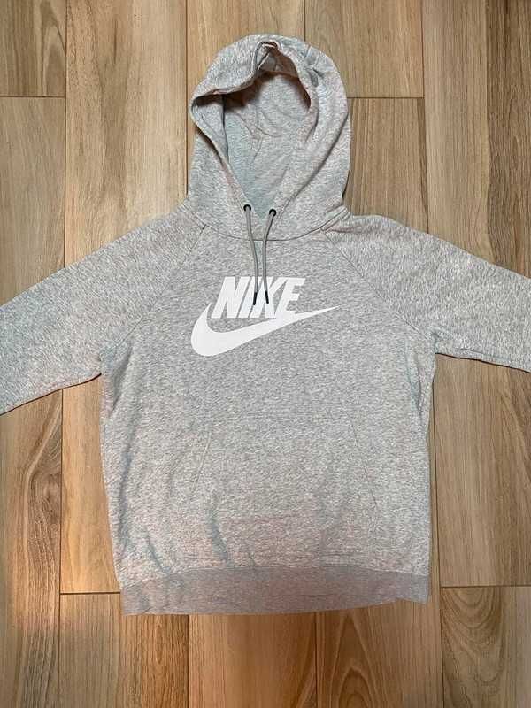 Męska szara bluza z kapturem Nike