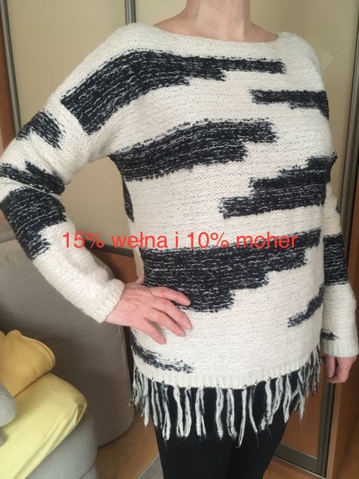 sweter oversize M
