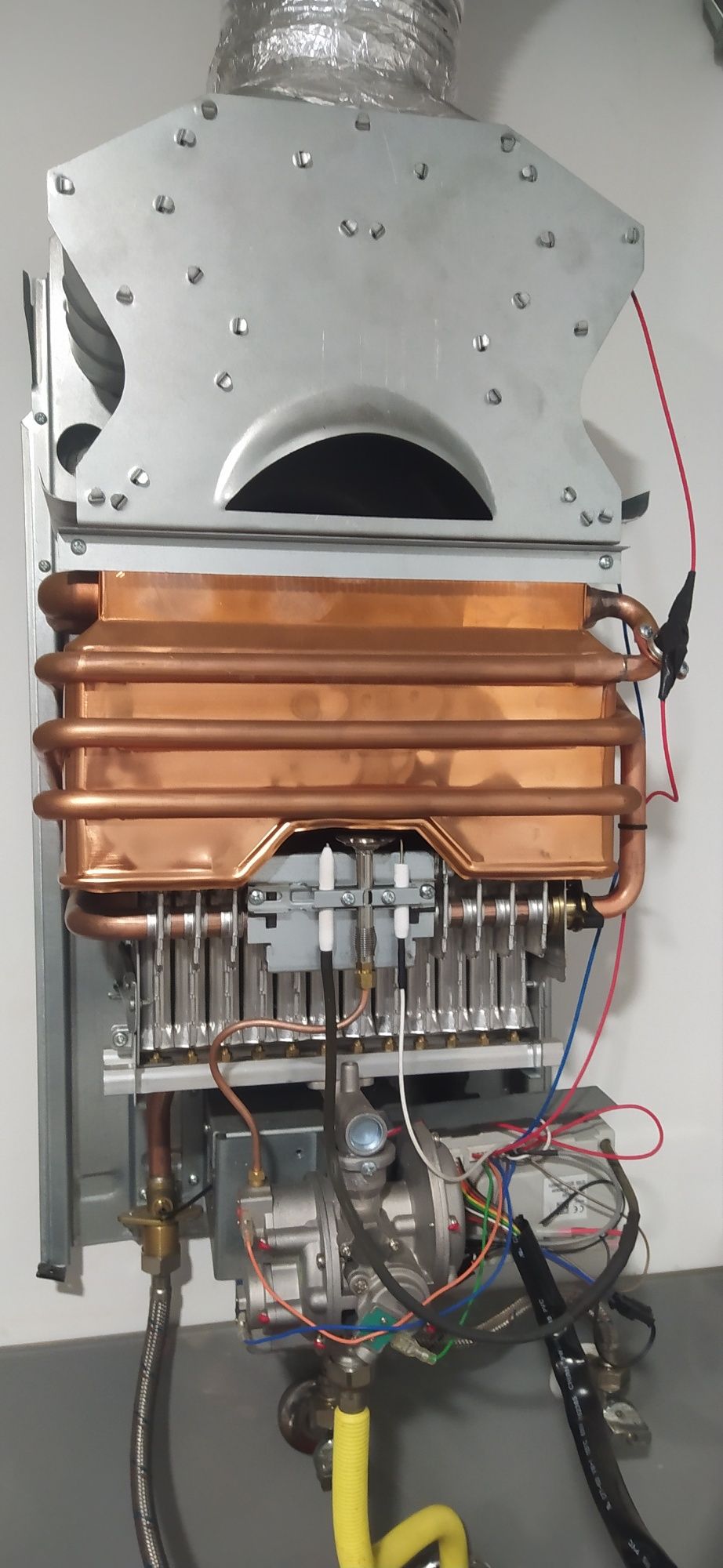 Esquentador Termostático Gralux - 10L - COMO NOVO - Apoio painel Solar