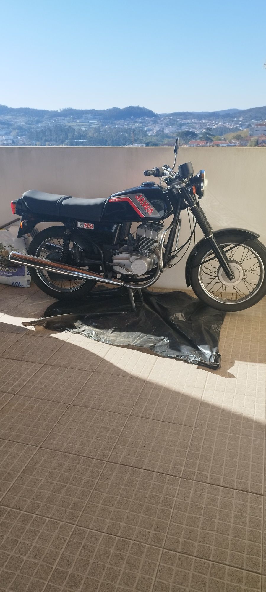 Moto Jawa TS 350 Restaurada e Retificada