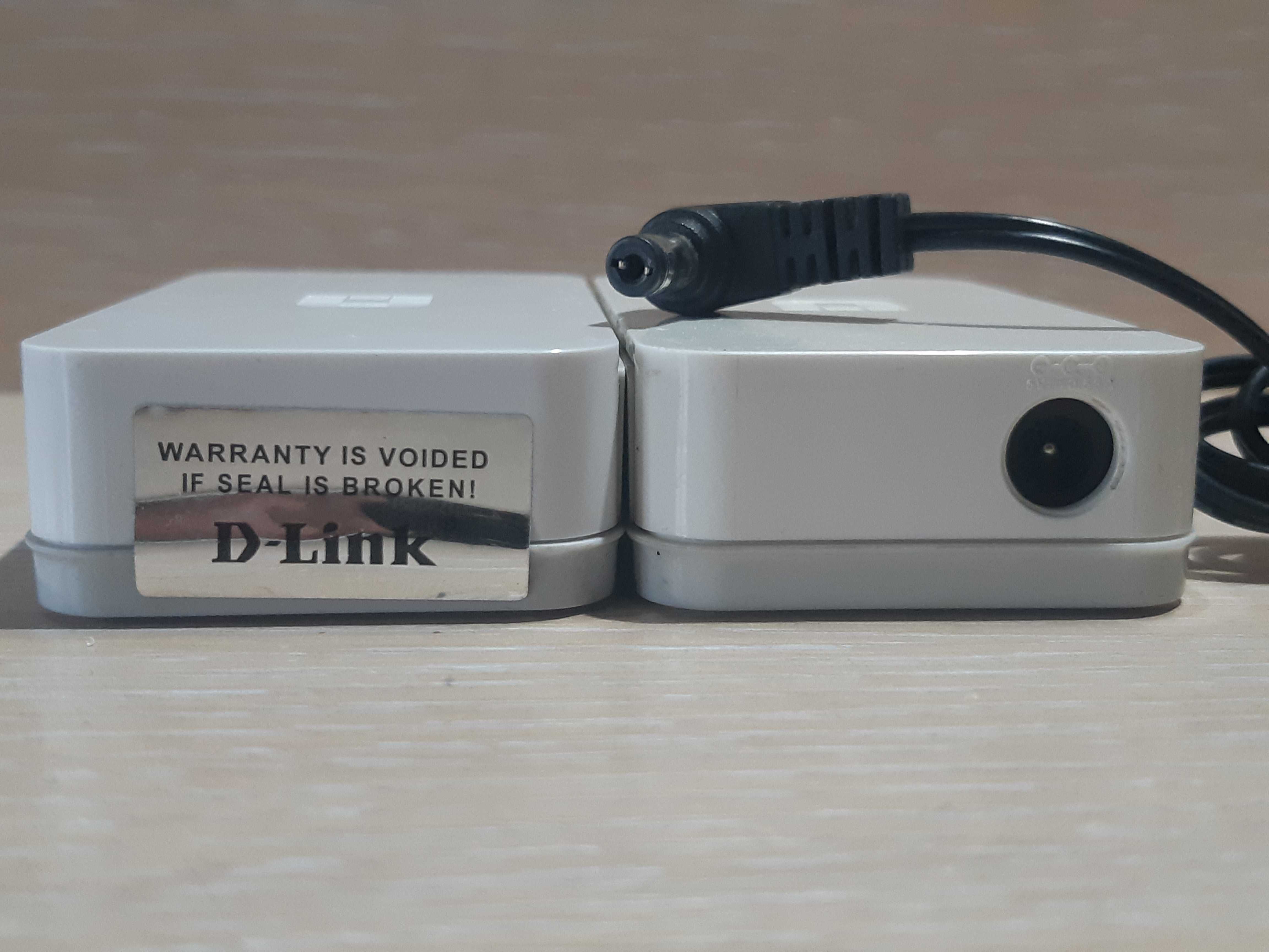 Комутатор світч 4-портовий D-Link 1005A, TP-Link 1005D