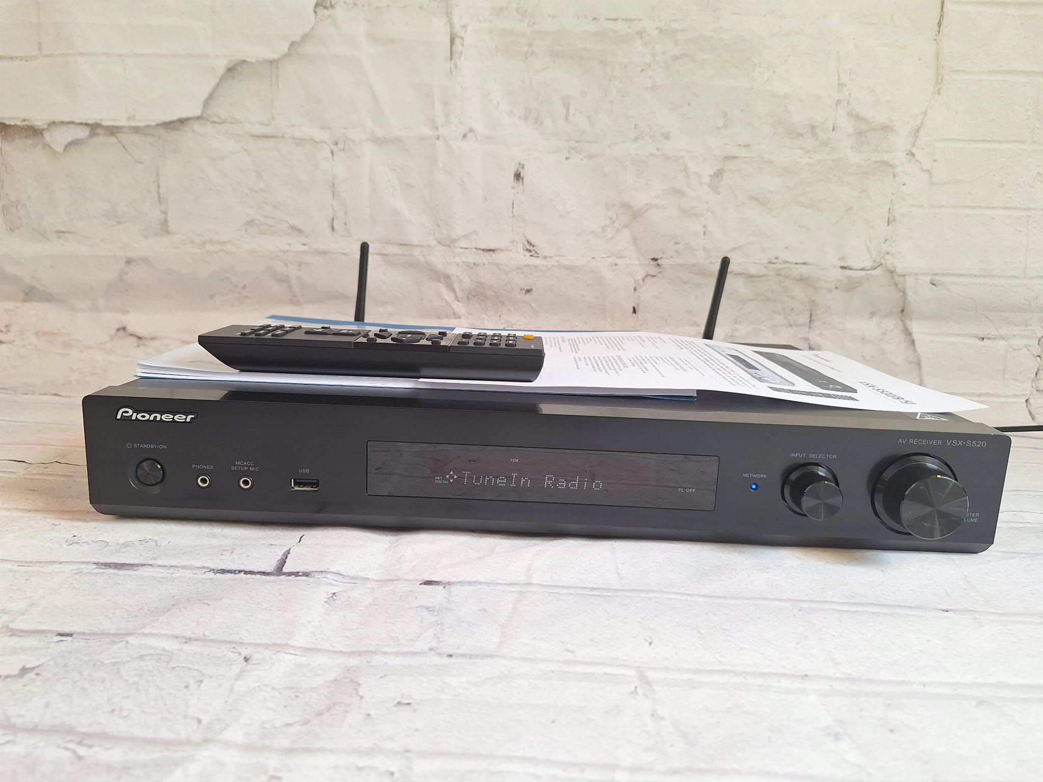 5.1 Pioneer VSX-S520 Wi-Fi BT 4K60p HDR Hi-Res Audio  Spotify