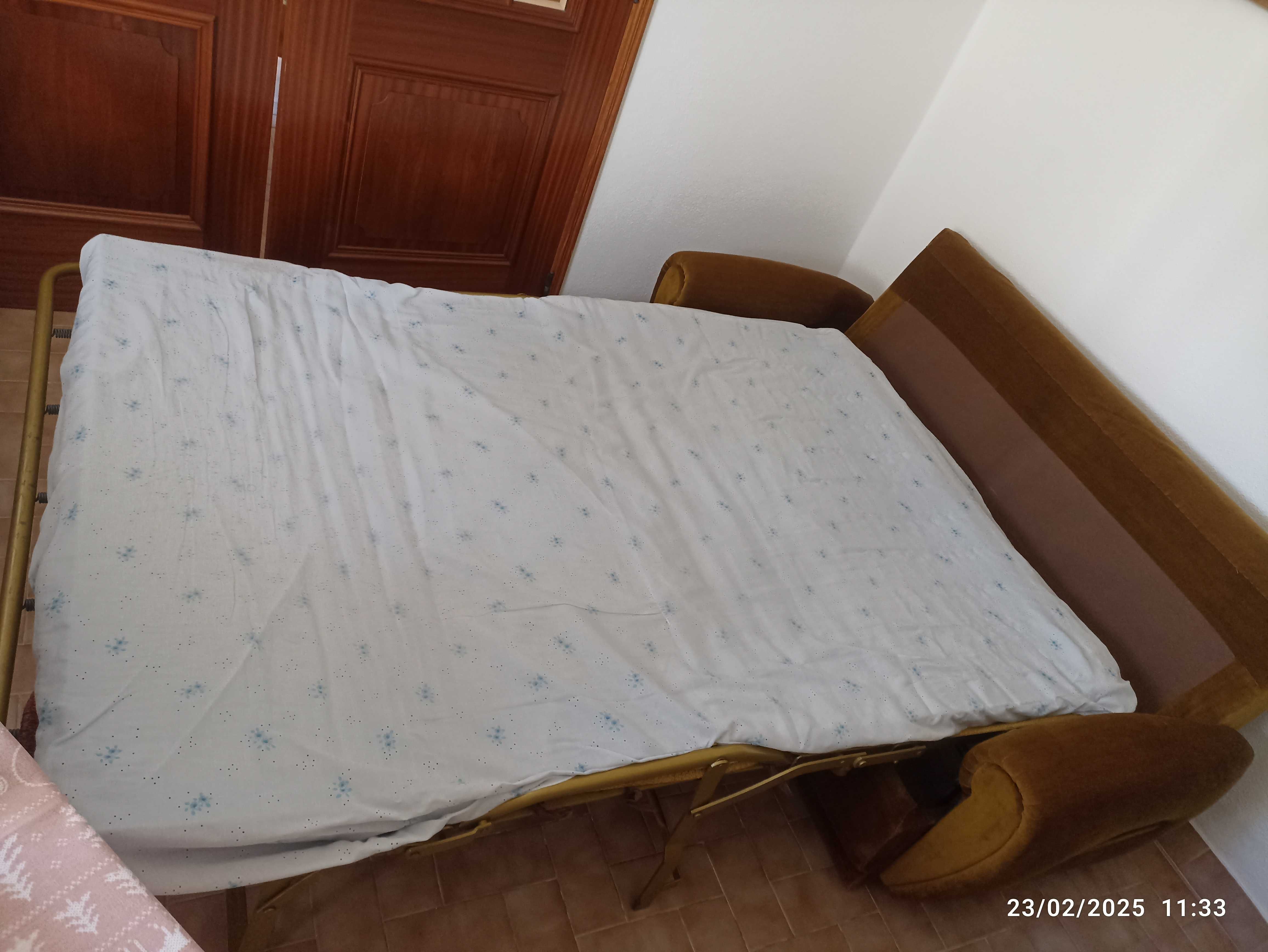 Sofá cama mais sofá individual