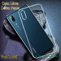 Capa Silicone P/ Huawei P20/ P20 Lite/P20 Pro/Y7 2019/ Y6 II / P10 Lit