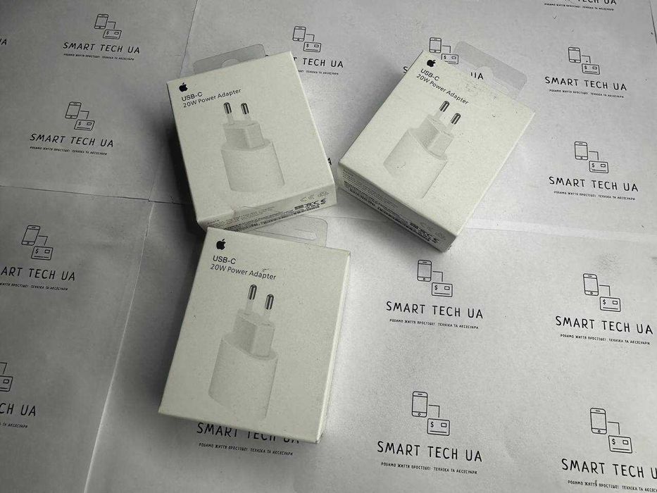 Найкраща ціна Блок швидка зарядка для айфону 20 ват оригінал Кредит