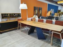 PRIMO FOTEL  z naturalnego drewna dębowego Remo Meble Promocja 40%